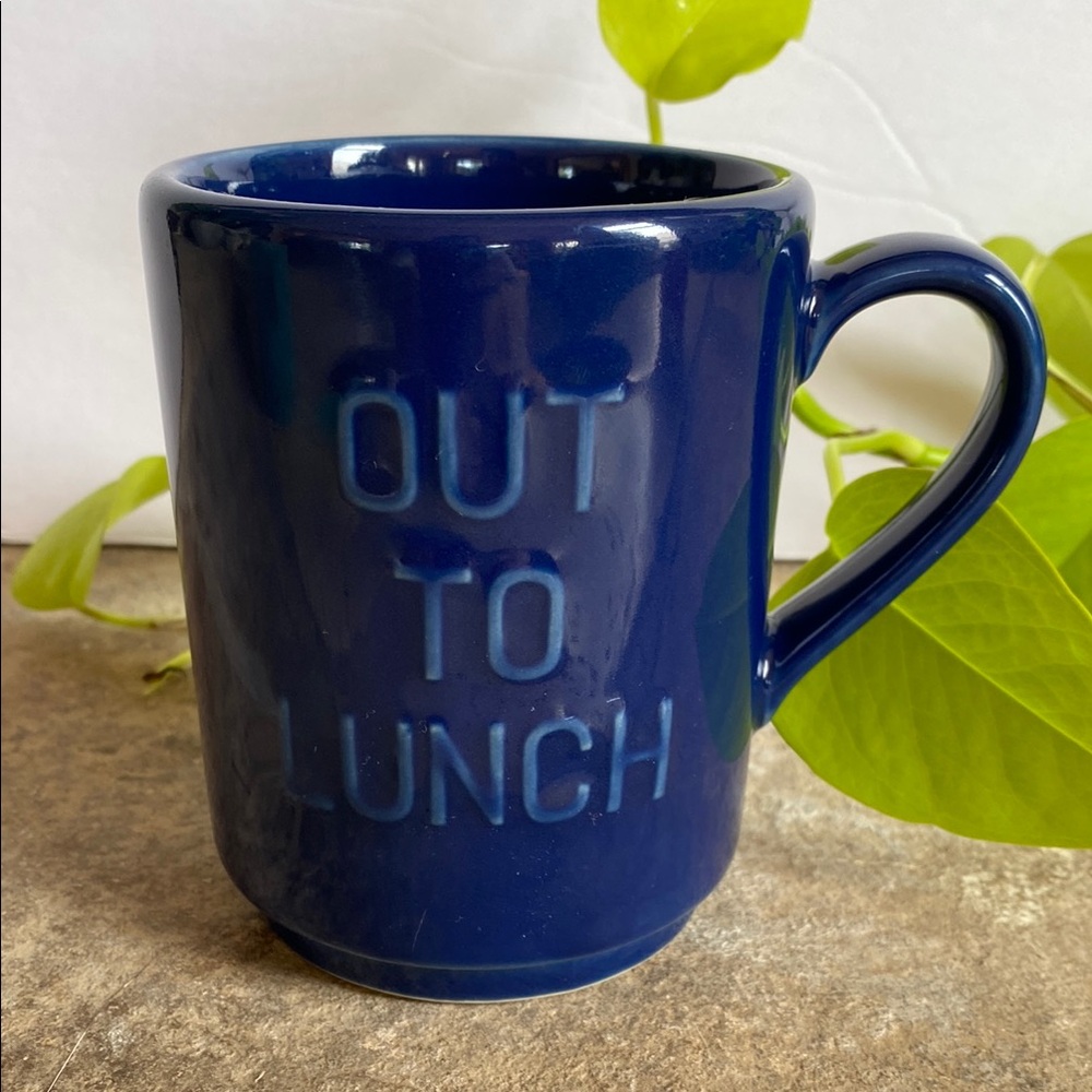 Kate Spade Collaboration With Lenox “All In Good Taste” Stacking Ceramic Mug Set - Picture 6 of 11